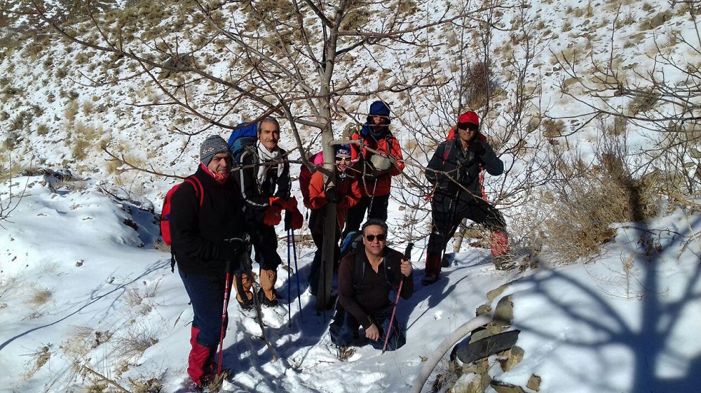 گروه کوهنوردی پرسون - دره فرحزاد
