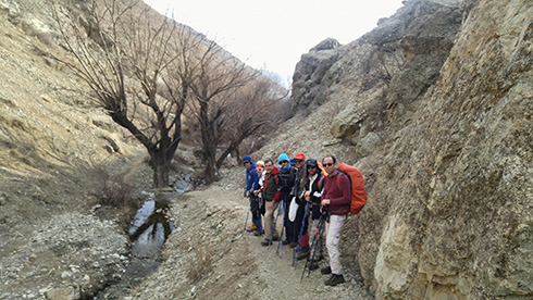 گروه کوهنوردی پرسون - دره حصارک