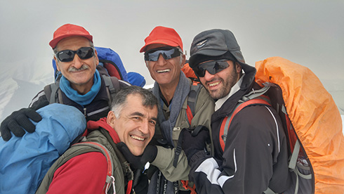 گروه کوهنوردی پرسون - قله بند عیش