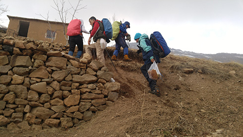 گروه کوهنوردی پرسون - دره حصارک - چشمه
