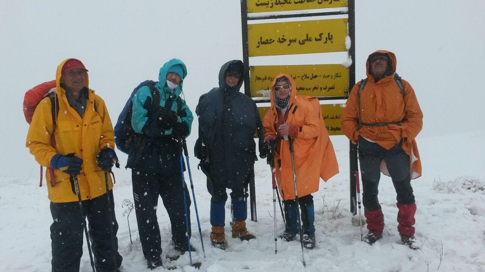 گروه کوهنوردی پرسون - ارتفاعات ده ترکمن ، سرخه حصار