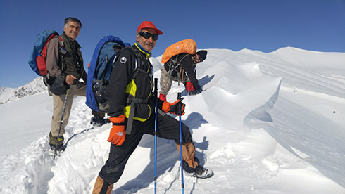 گروه کوهنوردی پرسون - خط الراس دارآباد