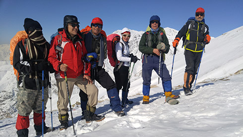گروه کوهنوردی پرسون - خط الراس دارآباد