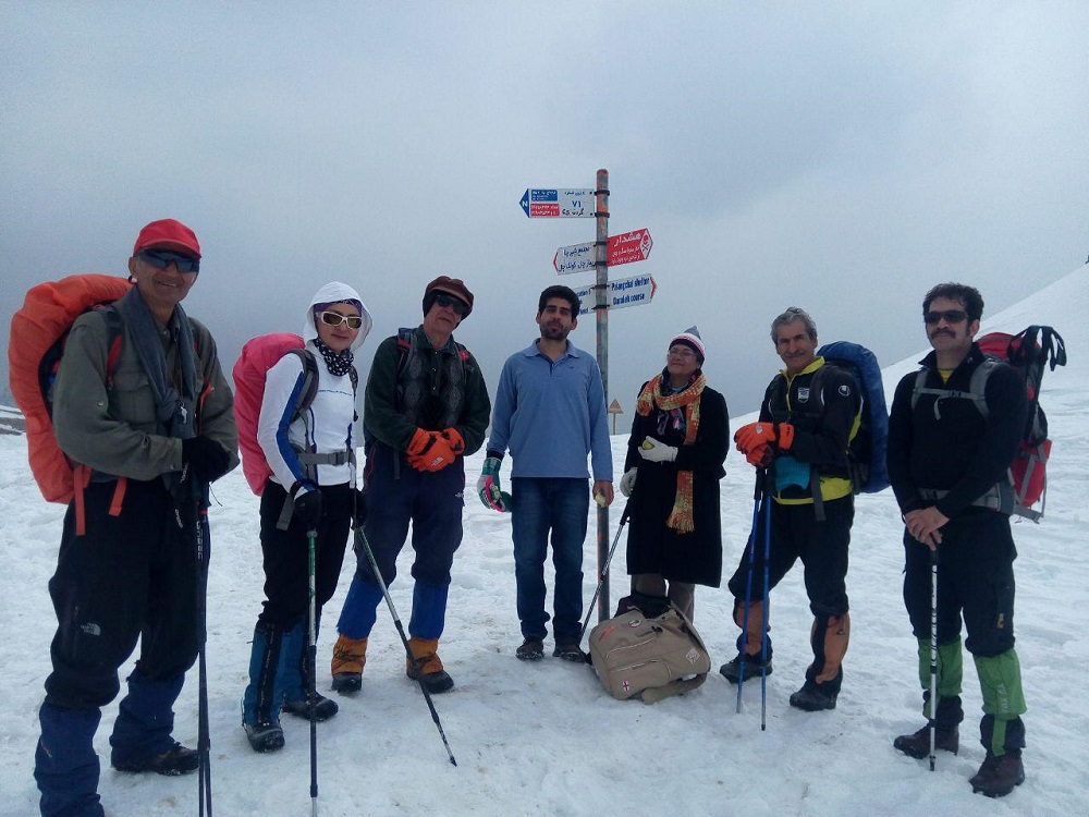 گروه کوهنوردی پرسون -گردنه پلنگچال