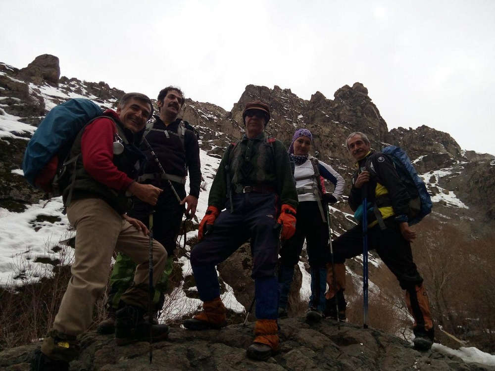 گروه کوهنوردی پرسون - درکه