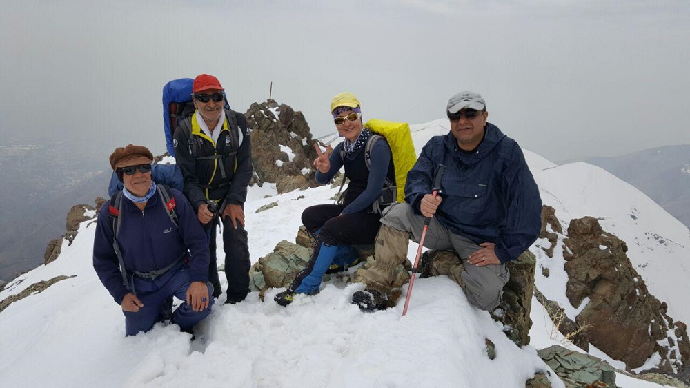 گروه کوهنوردی پرسون -  قله دوشاخ