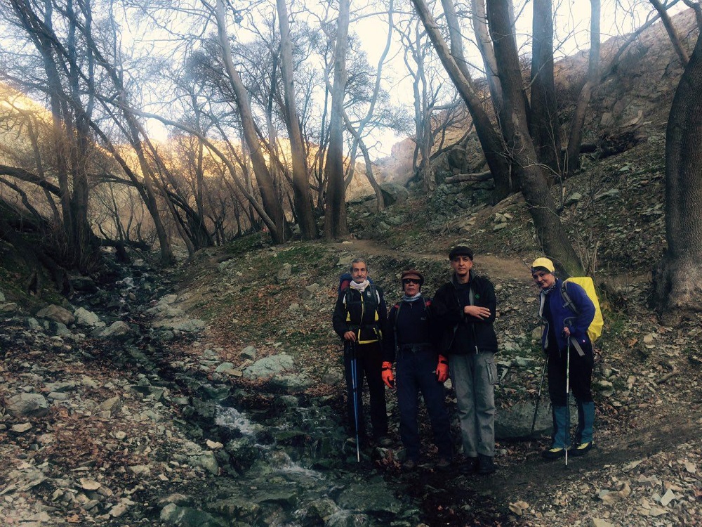 گروه کوهنوردی پرسون - دره سعادت آباد