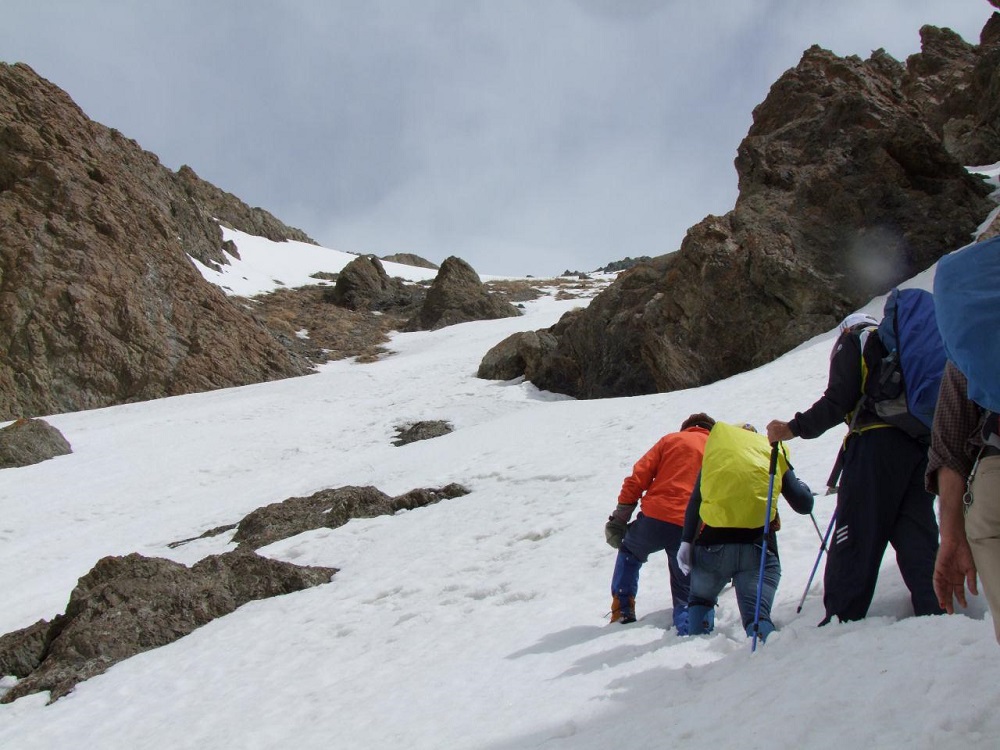 گروه کوهنوردی پرسون - برنامه قله کولکچال از مسیر دره شرقی گردنه کولکچال