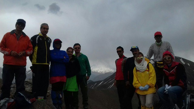 گروه کوهنوردی پرسون - قله پرسون