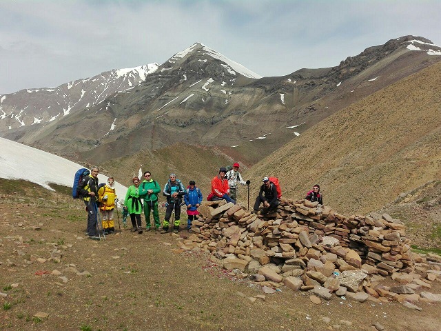 گروه کوهنوردی پرسون - برنامه افجه ، قله پرسون